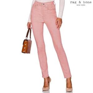 RAG & BONE - High Rise Corduroy Skinny in Cameo